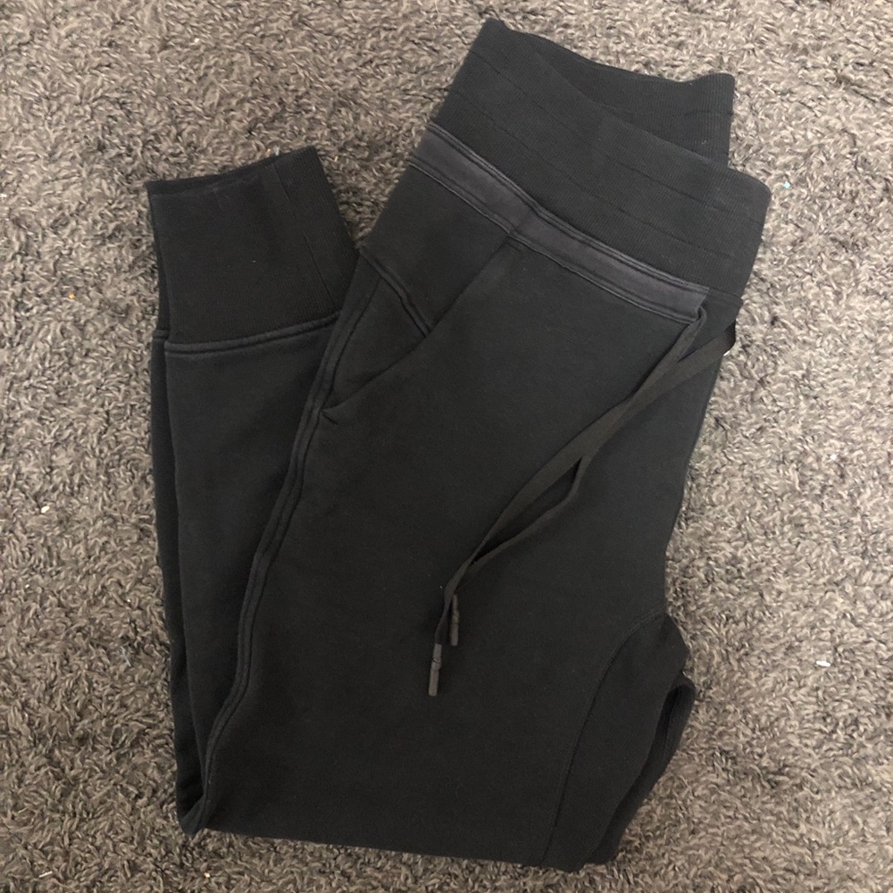 Women’s Black Lululemon Joggers